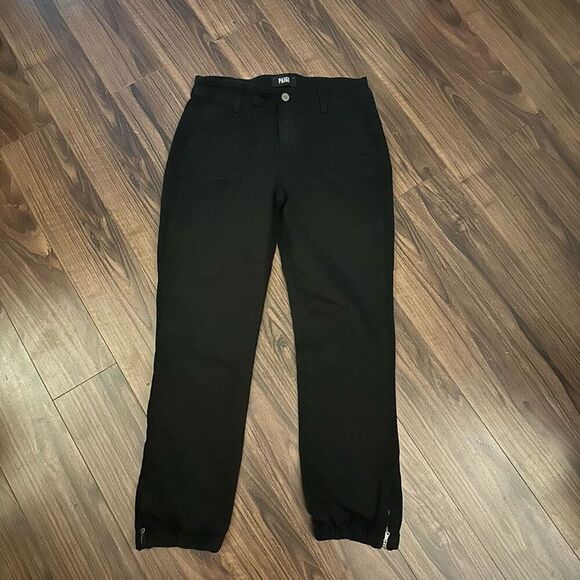 Paige Mayslie jogger black jeans 27 - Picture 1 of 14